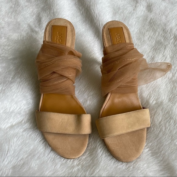 JAGGAR | Aura Suede Leather Lace Up Heels - Picture 4 of 16